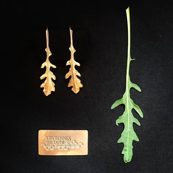 BOUCLES D'OREILLES ERUCA SATIVA