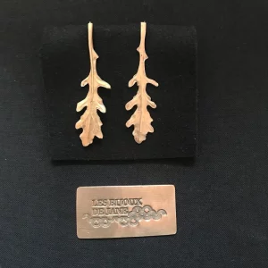 BOUCLES D'OREILLES ERUCA SATIVA – Image 2