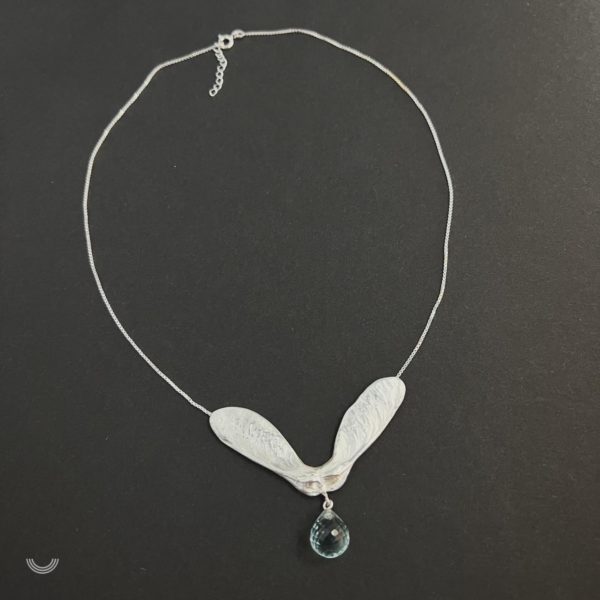 collier Samara en argent 925 & Aigue-Marine